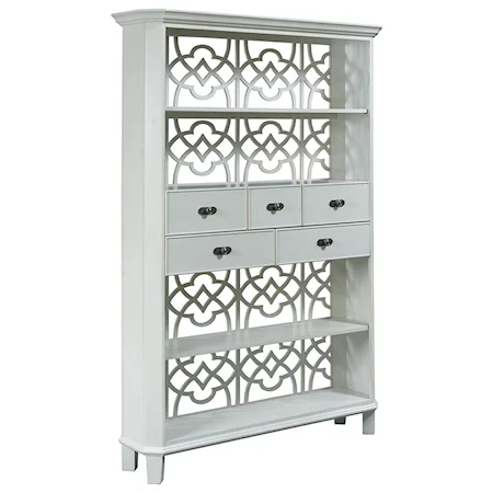 Fret Etagere Room Divider